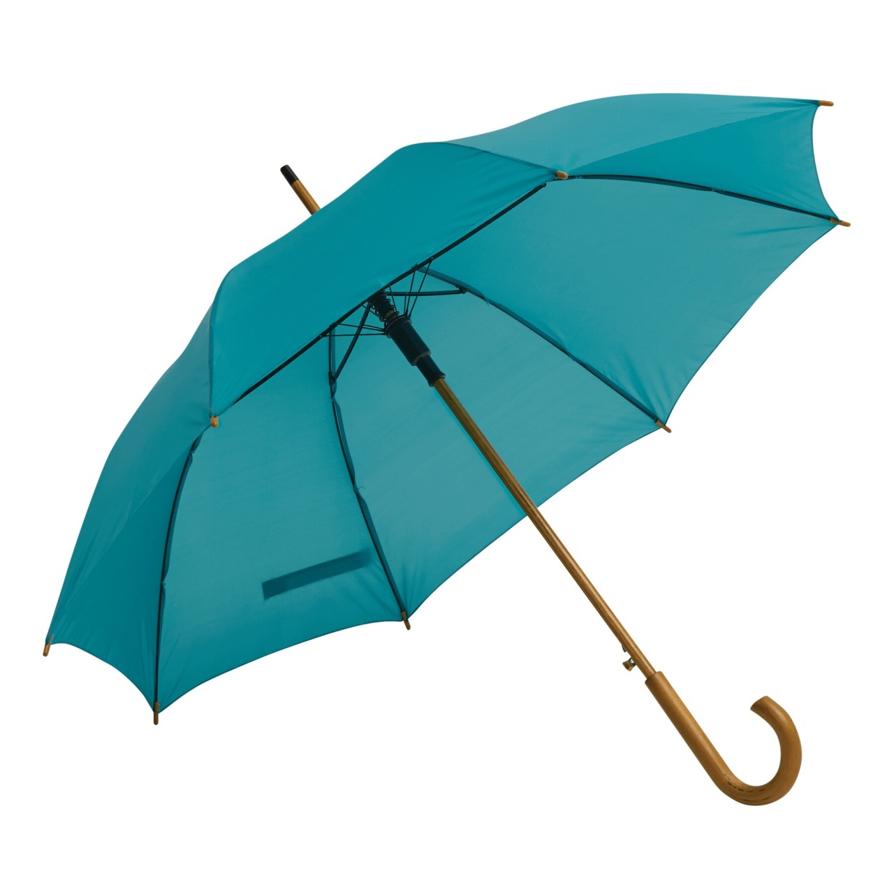 - Umbrelă automată cu băț de lemn 2 - Umbrelă automată cu băț de lemn - imagine 2
