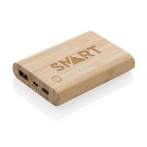 XD Baterie externă Bamboo de 5.000 mAh
