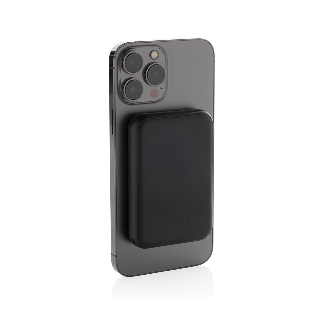 XD Baterie externă magnetică Stellar RCS din plastic reciclat, 5000 mAh, 5W 3 XD Baterie externă magnetică Stellar RCS din plastic reciclat, 5000 mAh, 5W - imagine 3