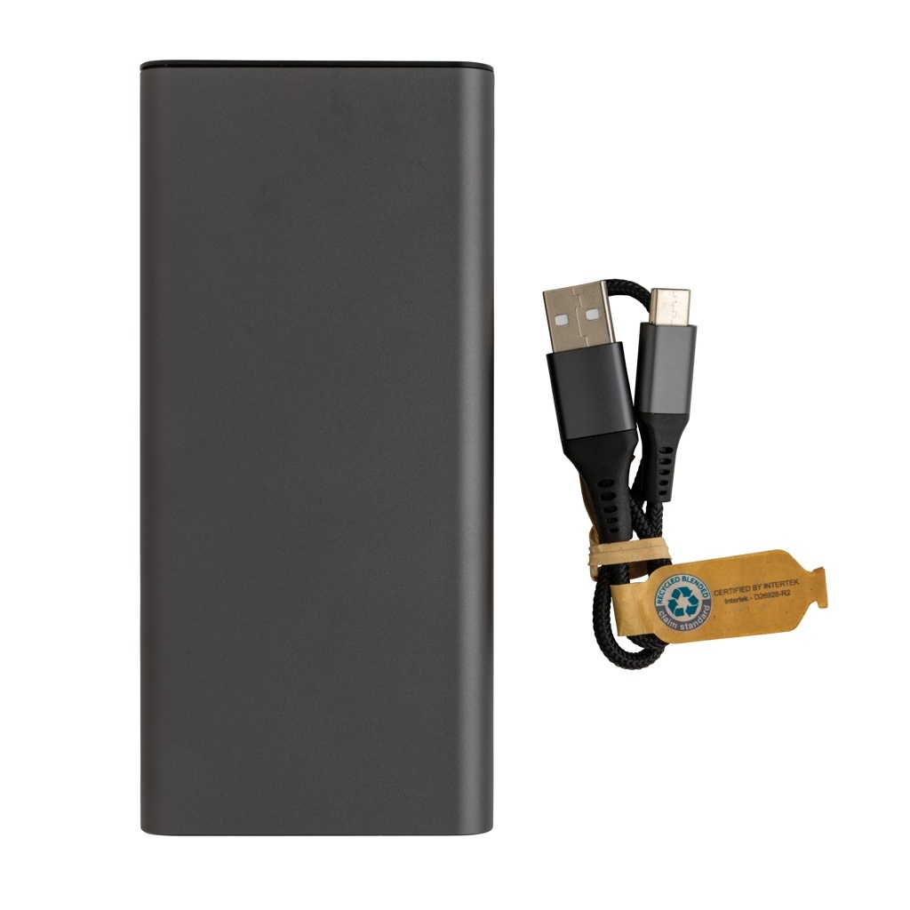 XD Baterie externă Terra RCS din aluminiu reciclat, 20W, 20.000 mAh 4 XD Baterie externă Terra RCS din aluminiu reciclat, 20W, 20.000 mAh - imagine 4