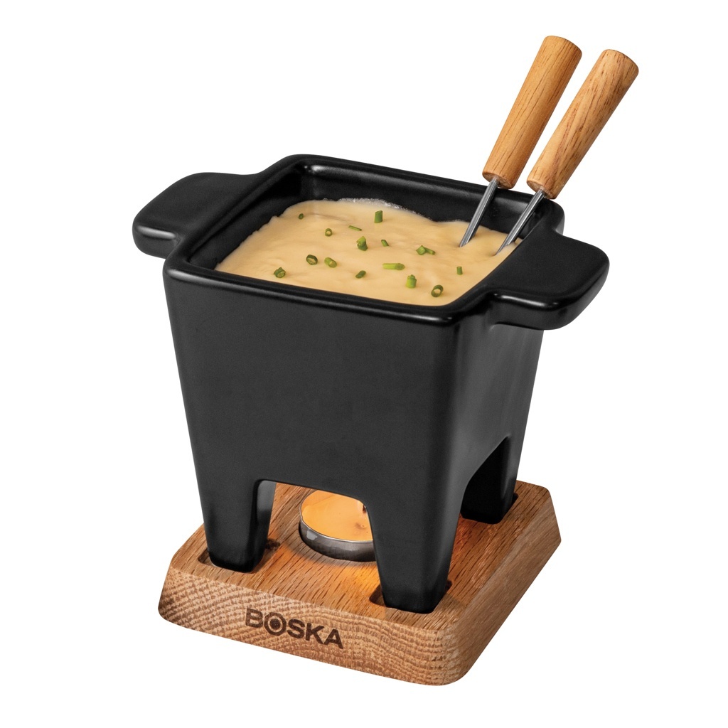 XD BOSKA Tapas Fondue Nero - 300 ml 3 XD BOSKA Tapas Fondue Nero - 300 ml - imagine 3