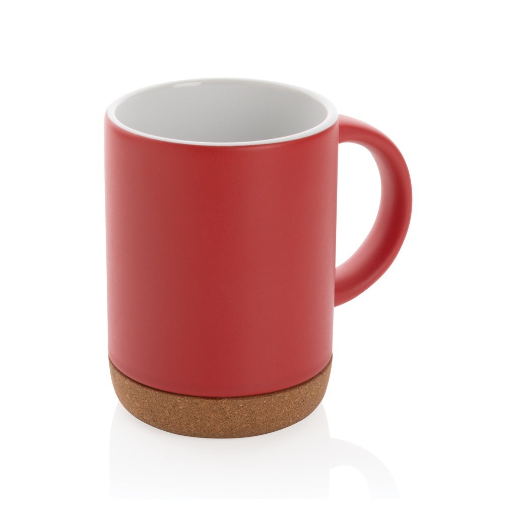 Cană ceramică cu bază de plută 280 ml 8 Cană ceramică cu bază de plută 280 ml - imagine 8