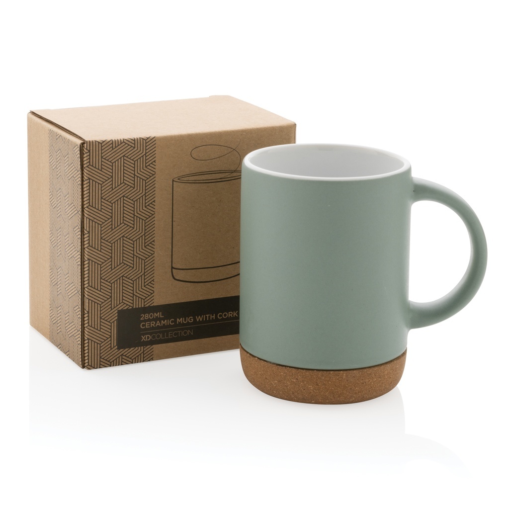 Cană ceramică cu bază de plută 280 ml 16 Cană ceramică cu bază de plută 280 ml - imagine 16