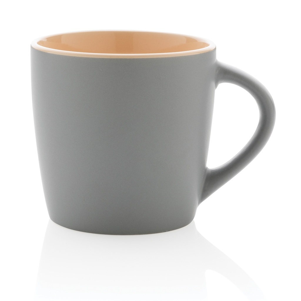 Cană ceramică cu interior colorat 300 ml 12 Cană ceramică cu interior colorat 300 ml - imagine 12