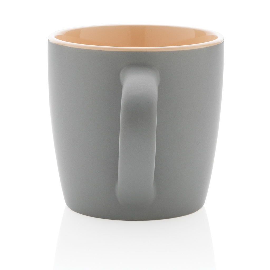 Cană ceramică cu interior colorat 300 ml 13 Cană ceramică cu interior colorat 300 ml - imagine 13
