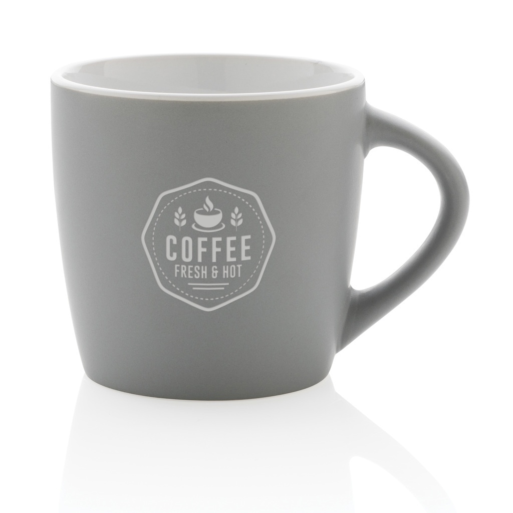 Cană ceramică cu interior colorat 300 ml 2 Cană ceramică cu interior colorat 300 ml - imagine 2
