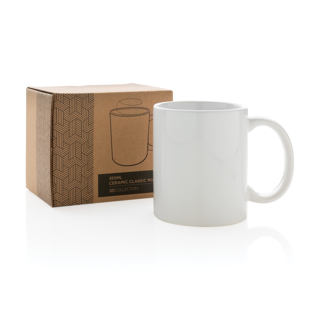 Cană clasică din ceramică 350 ml 9 Cană clasică din ceramică 350 ml - imagine 9