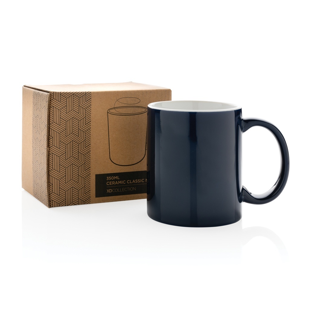 Cană clasică din ceramică 350 ml 15 Cană clasică din ceramică 350 ml - imagine 15