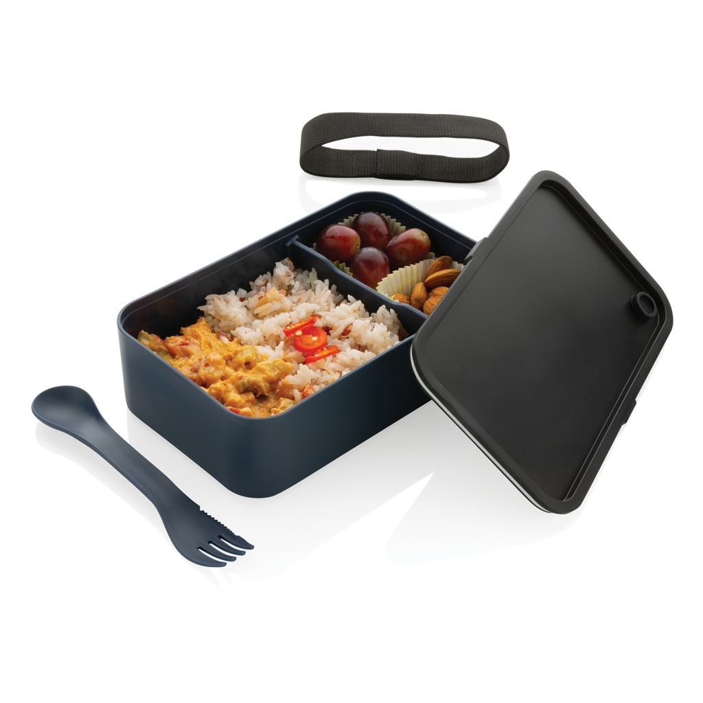 XD Cutie de prânz din PP reciclat GRS cu spork 9 XD Cutie de prânz din PP reciclat GRS cu spork - imagine 9