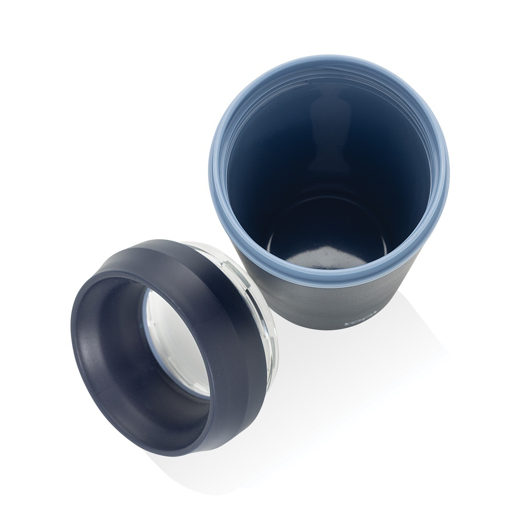 Pahar Topl din plastic reciclat, capac patentat 360, 354 ml 7 Pahar Topl din plastic reciclat, capac patentat 360, 354 ml - imagine 7