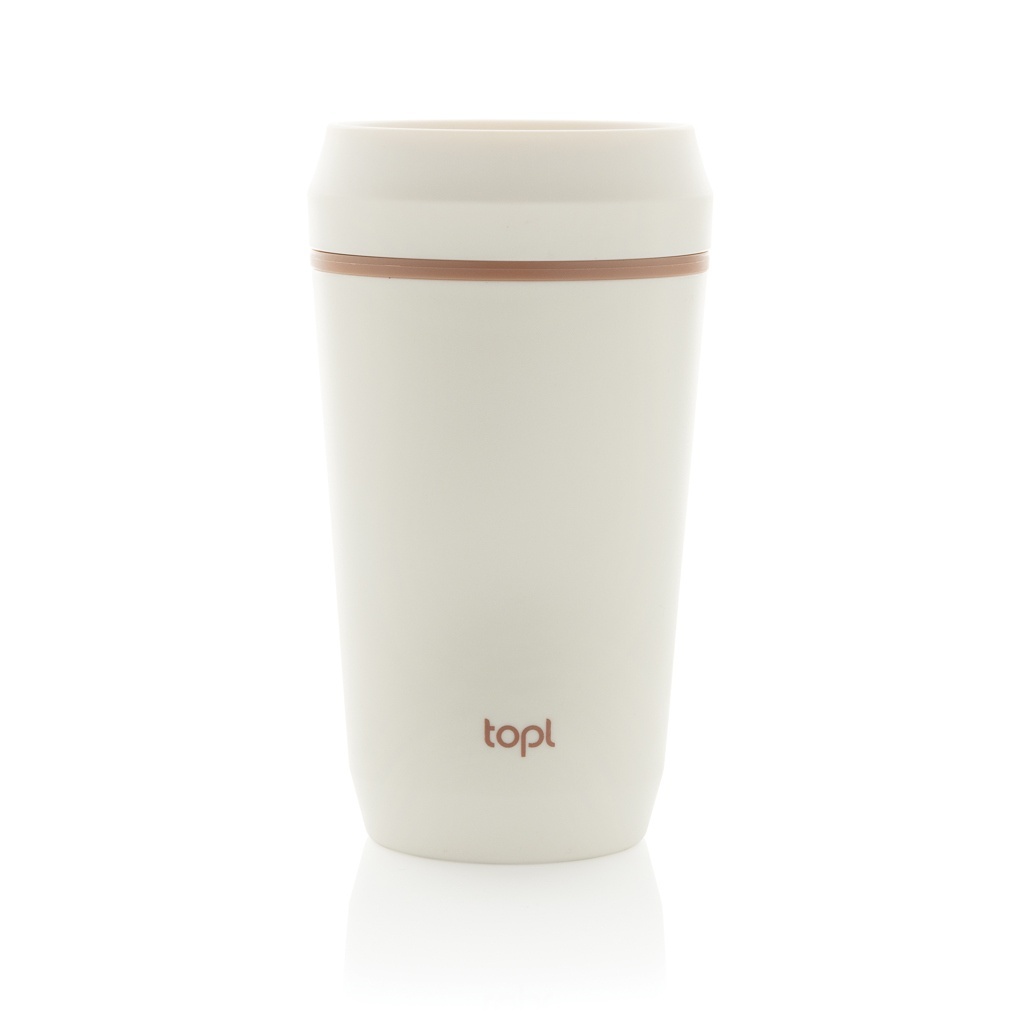 Pahar Topl din plastic reciclat, capac patentat 360, 354 ml 11 Pahar Topl din plastic reciclat, capac patentat 360, 354 ml - imagine 11