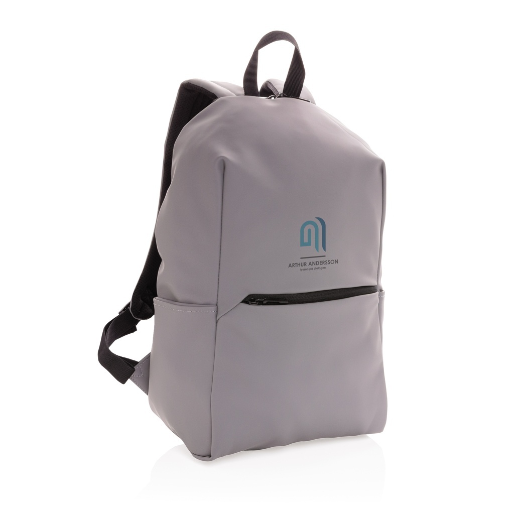 Rucsac pentru laptop de 15,6" din PU moale 2 Rucsac pentru laptop de 15,6" din PU moale - imagine 2