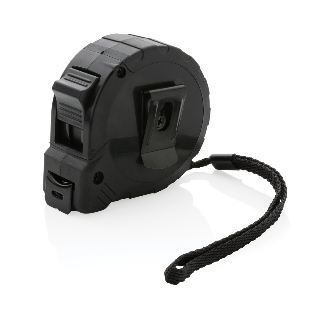 Ruletă RCS din plastic reciclat 5M/19 mm cu buton de oprire 3 Ruletă RCS din plastic reciclat 5M/19 mm cu buton de oprire - imagine 3