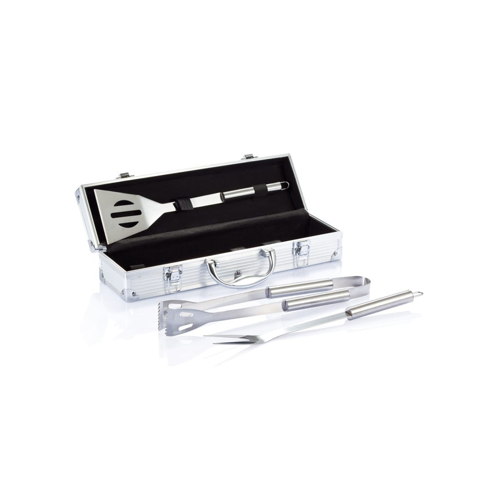 XD Set grătar 3 bucăți în cutie de aluminiu 2 XD Set grătar 3 bucăți în cutie de aluminiu - imagine 2