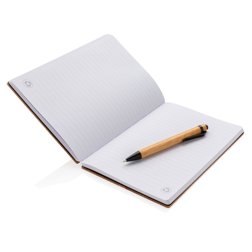 XD Set Notebook și pix A5 din bambus 4 XD Set Notebook și pix A5 din bambus - imagine 4