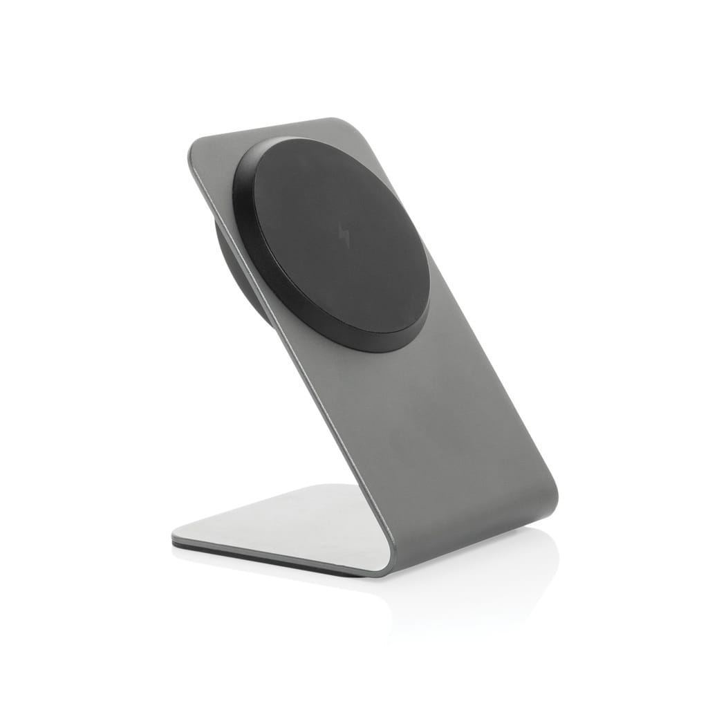 XD Suport de telefon magnetic cu încărcare wireless Terra din aluminiu, 15W 2 XD Suport de telefon magnetic cu încărcare wireless Terra din aluminiu, 15W - imagine 2
