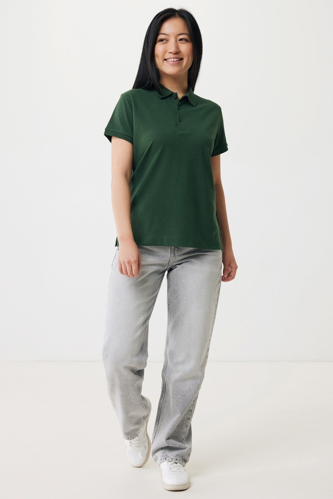 Tricou polo IQONIQ Yosemite din bumbac reciclat pentru femei 12 Tricou polo IQONIQ Yosemite din bumbac reciclat pentru femei - imagine 12