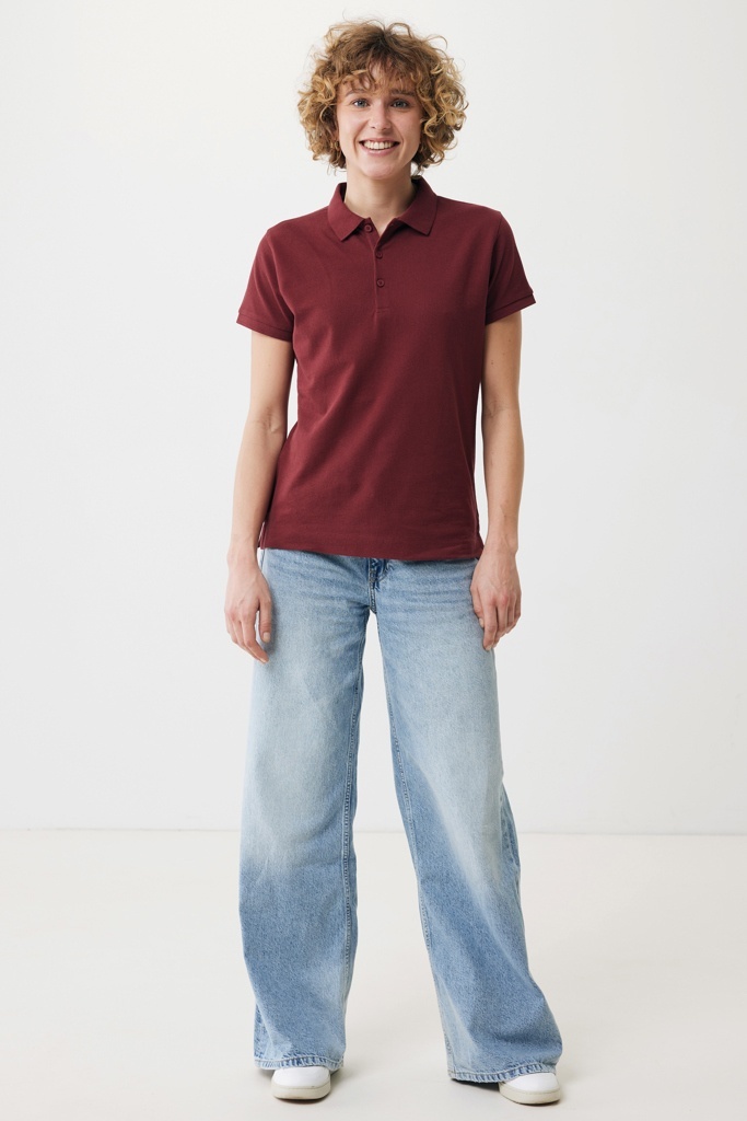 Tricou polo IQONIQ Yosemite din bumbac reciclat pentru femei 15 Tricou polo IQONIQ Yosemite din bumbac reciclat pentru femei - imagine 15