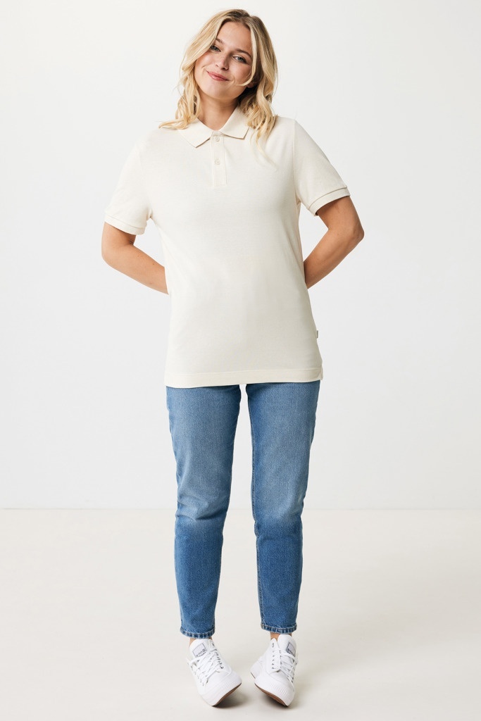 Tricou polo IQONIQ Yosemite din bumbac reciclat piqué 45 Tricou polo IQONIQ Yosemite din bumbac reciclat piqué - imagine 45